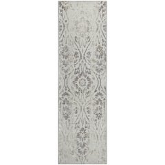 Premium Machine Washable Mayfield AMF868 Ivory 2'3" x 7'6" Runner Rug