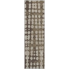 Premium Machine Washable Mayfield AMF869 Brown 2'3" x 7'6" Runner Rug