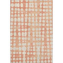 Premium Machine Washable Mayfield AMF869 Coral 2'6" x 3'10" Rug