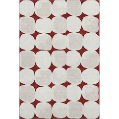 Premium Machine Washable Mayfield AMF870 Burgundy 2'6" x 3'10" Rug