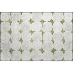 Premium Machine Washable Mayfield AMF870 Green 1'8" x 2'6" Rug