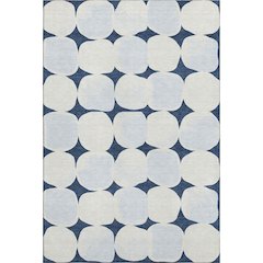 Premium Machine Washable Mayfield AMF870 Navy 2'6" x 3'10" Rug
