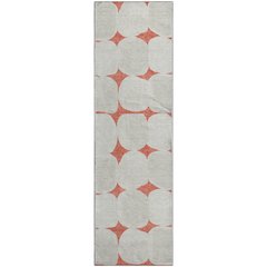 Premium Machine Washable Mayfield AMF870 Salmon 2'3" x 7'6" Runner Rug