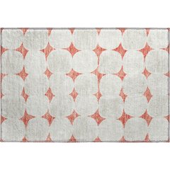 Premium Machine Washable Mayfield AMF870 Salmon 1'8" x 2'6" Rug