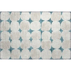 Premium Machine Washable Mayfield AMF870 Teal 1'8" x 2'6" Rug