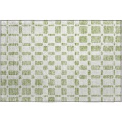 Premium Machine Washable Mayfield AMF871 Aloe 1'8" x 2'6" Rug