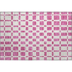 Premium Machine Washable Mayfield AMF871 Blush 1'8" x 2'6" Rug