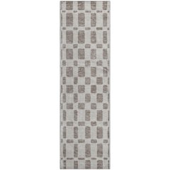 Premium Machine Washable Mayfield AMF871 Taupe 2'3" x 7'6" Runner Rug