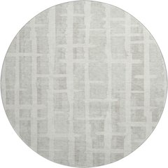 Premium Machine Washable Mayfield AMF872 Ivory 8' x 8' Round Rug