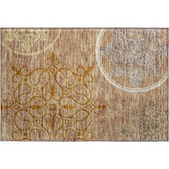 Premium Machine Washable Mayfield AMF874 Terracotta 1'8" x 2'6" Rug