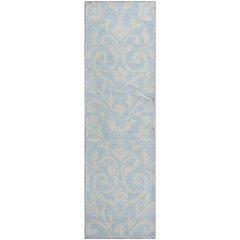 Premium Machine Washable Mayfield AMF875 Sky 2'3" x 7'6" Runner Rug