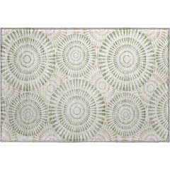 Premium Machine Washable Mayfield AMF877 Aloe 1'8" x 2'6" Rug