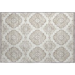 Premium Machine Washable Mayfield AMF878 Ivory 1'8" x 2'6" Rug