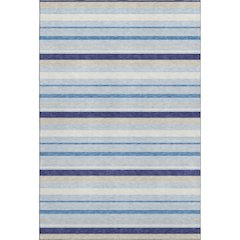 Premium Machine Washable Mayfield AMF879 Blue 2'6" x 3'10" Rug