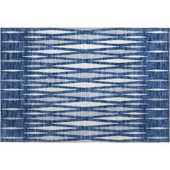 Premium Machine Washable Mayfield AMF881 Navy 1'8" x 2'6" Rug