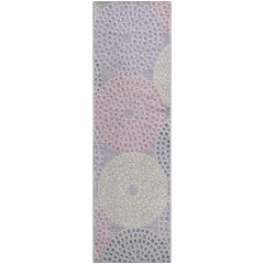 Premium Machine Washable Mayfield AMF882 Lavender 2'3" x 7'6" Runner Rug