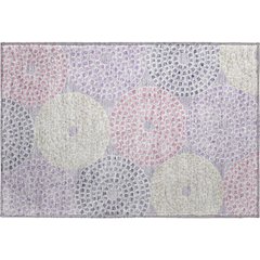 Premium Machine Washable Mayfield AMF882 Lavender 1'8" x 2'6" Rug