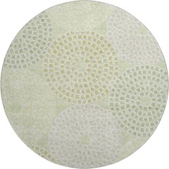 Premium Machine Washable Mayfield AMF882 Mint 8' x 8' Round Rug