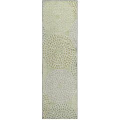 Premium Machine Washable Mayfield AMF882 Mint 2'3" x 7'6" Runner Rug