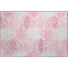 Premium Machine Washable Mayfield AMF883 Pink 1'8" x 2'6" Rug