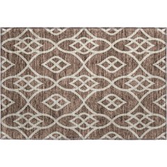Premium Machine Washable Mayfield AMF884 Chocolate 1'8" x 2'6" Rug