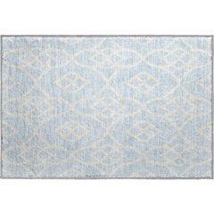 Premium Machine Washable Mayfield AMF884 Sky 1'8" x 2'6" Rug