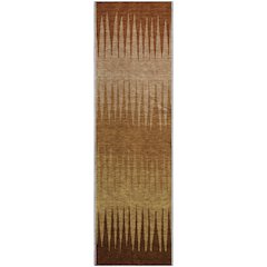 Premium Machine Washable Mayfield AMF886 Paprika 2'3" x 7'6" Runner Rug