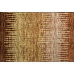 Premium Machine Washable Mayfield AMF886 Paprika 1'8" x 2'6" Rug