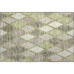 Premium Machine Washable Mayfield AMF887 Aloe 1'8" x 2'6" Rug