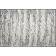 Premium Machine Washable Mayfield AMF888 Gray 1'8" x 2'6" Rug