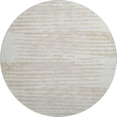 Premium Machine Washable Mayfield AMF888 Ivory 8' x 8' Round Rug
