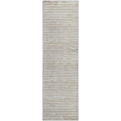 Premium Machine Washable Mayfield AMF888 Ivory 2'3" x 7'6" Runner Rug