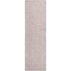 Premium Machine Washable Mayfield AMF890 Pink 2'3" x 7'6" Runner Rug