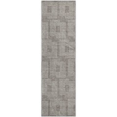 Premium Machine Washable Mayfield AMF890 Taupe 2'3" x 7'6" Runner Rug