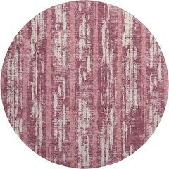 Premium Machine Washable Mayfield AMF892 Blush 8' x 8' Round Rug