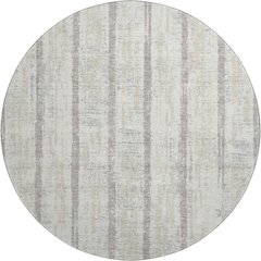 Premium Machine Washable Mayfield AMF892 Ivory 8' x 8' Round Rug
