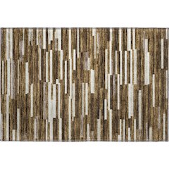 Premium Machine Washable Mayfield AMF894 Brown 1'8" x 2'6" Rug