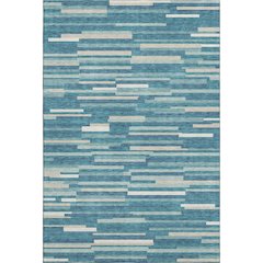 Premium Machine Washable Mayfield AMF894 Teal 2'6" x 3'10" Rug