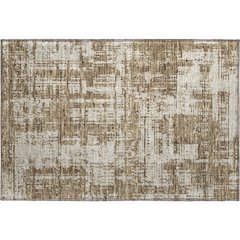 Premium Machine Washable Mayfield AMF895 Brown 1'8" x 2'6" Rug