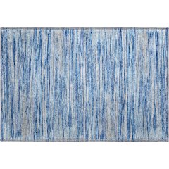 Premium Machine Washable Mayfield AMF896 Blue 1'8" x 2'6" Rug