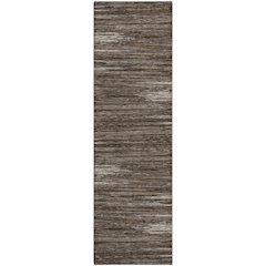 Premium Machine Washable Mayfield AMF896 Brown 2'3" x 7'6" Runner Rug