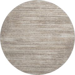 Premium Machine Washable Mayfield AMF896 Taupe 8' x 8' Round Rug