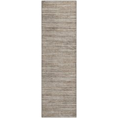Premium Machine Washable Mayfield AMF896 Taupe 2'3" x 7'6" Runner Rug
