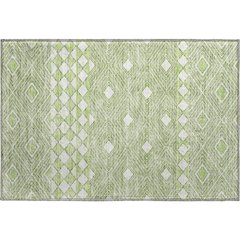 Premium Machine Washable Mayfield AMF898 Aloe 1'8" x 2'6" Rug
