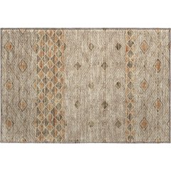 Premium Machine Washable Mayfield AMF898 Brown 1'8" x 2'6" Rug