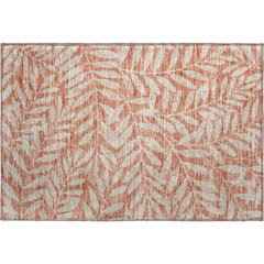 Premium Machine Washable Mayfield AMF899 Salmon 1'8" x 2'6" Rug
