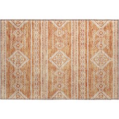 Premium Machine Washable Mayfield AMF901 Copper 1'8" x 2'6" Rug