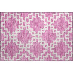 Premium Machine Washable Mayfield AMF902 Blush 1'8" x 2'6" Rug