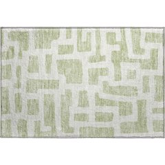 Premium Machine Washable Mayfield AMF903 Aloe 1'8" x 2'6" Rug