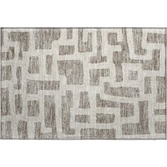 Premium Machine Washable Mayfield AMF903 Taupe 1'8" x 2'6" Rug